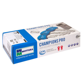 CP4D414601C5 CHAMPIONS PRO MOTTURA цилиндровый механизм 87мм(41х46) ключ/ключ, никель